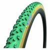 Boyau Cyclocross Michelin Power Cyclocross Mud Tubular 700 Mm HD Bead To Bead Protection Latex Vert