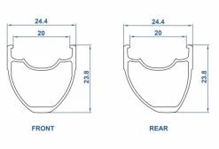 Paires De Roues Ritchey Classic Zeta | 9x100 - 10x130 Mm | Tubeless Ready -Cyclocross Soldes Boutique unnamed file 189