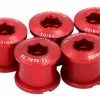 Pride Racing Vis De Cheminées Pride Vortex Aluminium 8.5 Mm Red