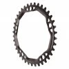 Plateau Rond Narrow Ride AbsoluteBlack CX Round 5 Bras 130 BCD Chainrings 12 V Noir