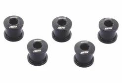 BBB Kit De 5 Vis Plateau ''Hexstars'' Alu Noir