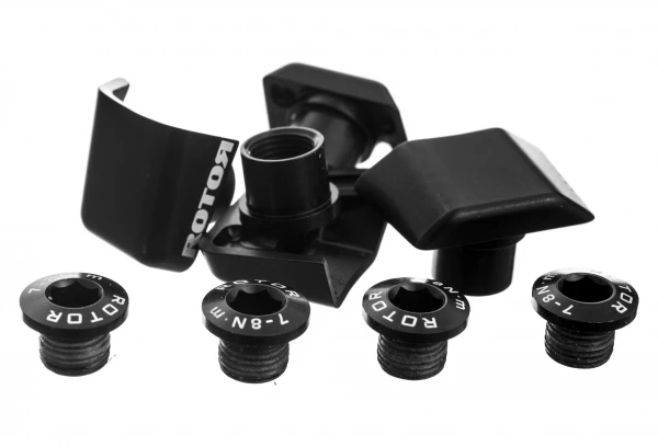 Kit Visserie ROTOR Pour Pédalier Shimano Dura-Ace FC-9000 Noir 1 Kit Visserie ROTOR Pour Pédalier Shimano Dura-Ace FC-9000 Noir