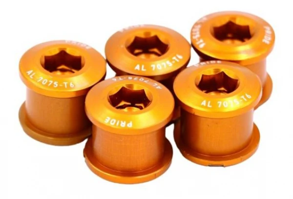 Pride Racing Vis De Cheminées Pride Vortex Chromoly 6.5mm Or 1 Pride Racing Vis De Cheminées Pride Vortex Chromoly 6.5mm Or