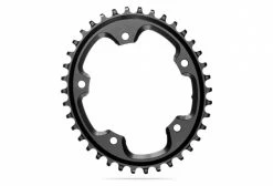 Plateau Narrow Wide AbsoluteBlack CX 1X Oval 110/5 BCD N/W Traction Chainring 12 V Noir