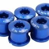 Pride Racing Vis De Cheminées Pride Vortex Aluminium 6.5 Mm Bleu