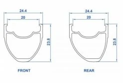 Paires De Roues Ritchey WCS Zeta | 9x100 - 10x130 Mm | Tubeless Ready -Cyclocross Soldes Boutique unnamed file 311
