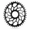 Plateau Ovale Narrow Wide AbsoluteBlack CX Direct Mount Pour Manivelles Easton / Race Face 12 V Noir
