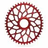 Plateau Ovale Narrow Wide AbsoluteBlack CX Direct Mount Pour Manivelles Easton / Race Face 12 V Rouge