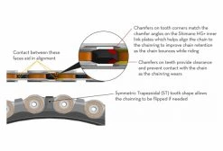 Plateau Wolf Tooth CAMO Aluminum Drop-Stop ST Shimano HyperGlide+ 12 Vitesses Pour Étoile Wolf Tooth CAMO Noir -Cyclocross Soldes Boutique unnamed file 333