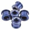 Pack De 5 Vis Cheminées ELEVN DOUBLE KEY 8.5 X 4mm Bleu
