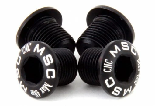 MSC Kit 4 Vis Plateaux Alu 7075T6 Noir -Cyclocross Soldes Boutique unnamed file 486